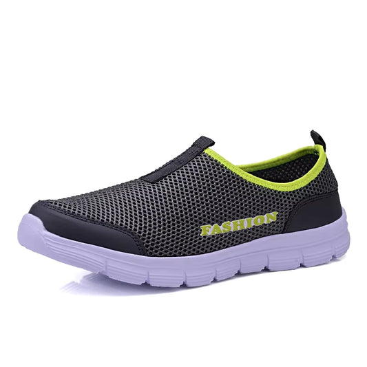 Breathable Mesh Casual Men Shoes Summer Sneakers Men Footwear Running Shoes Men'S Lightweight Slip-On Sandals Zapatos De Hombre