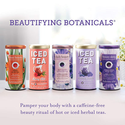 - Beautifying Botanicals® Daily Beauty Blueberry Lavender Herbal Tea Bags(36 Count)